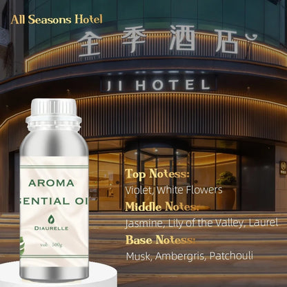 500ML Hotel Aromatic Oils Home Fragrance Electric Air Freshener Aromatherapy Pure Natural Aroma Diffuser Essential Oils