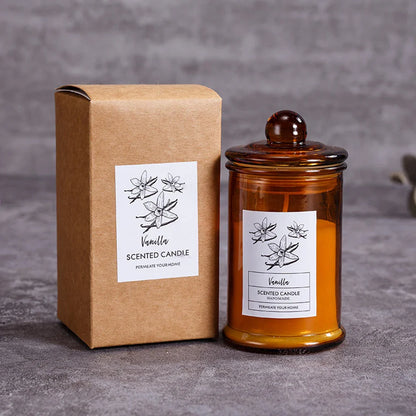 Bougies d'aromathérapie, cire de soja, petits théBougies d'aromathérapie, cire de soja, petits pots à thé, cadeau parfumé, cadeau à porter à la main Jars, Fragrance Gift, Handheld Gift
