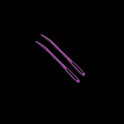 quality yarn knitting needles sewing needles handmade needlework bow needle efficient carpets / sweaters / cushions the curved n