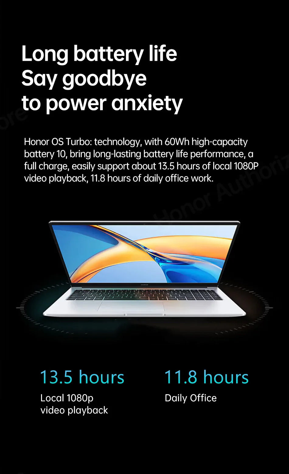 Honor Laptop X16 2024, Ryzen 5 7640HS,16GB 512GB,AMD Radeon 760M, 16 Inch, IPS 45%NTSC 60Hz, Win11