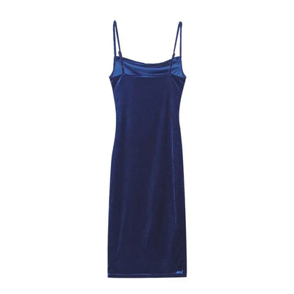 Faionable Sexy Summer Silk Chiffon One-oulder Split Dr Ele Midi Silhouette Svel Midi Dr for Women