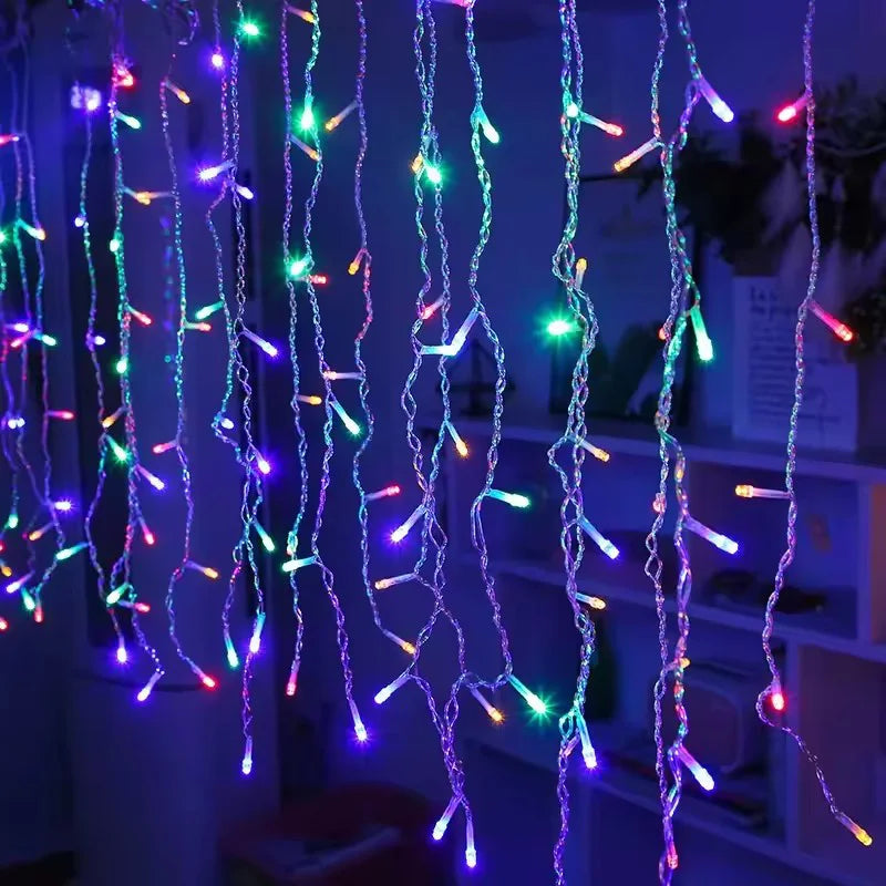 8 Modes USB bâton de glace lumière chaîne fête de mariage lumière LED guirlande intérieure maison festival fête jardin chambre rideau décoration