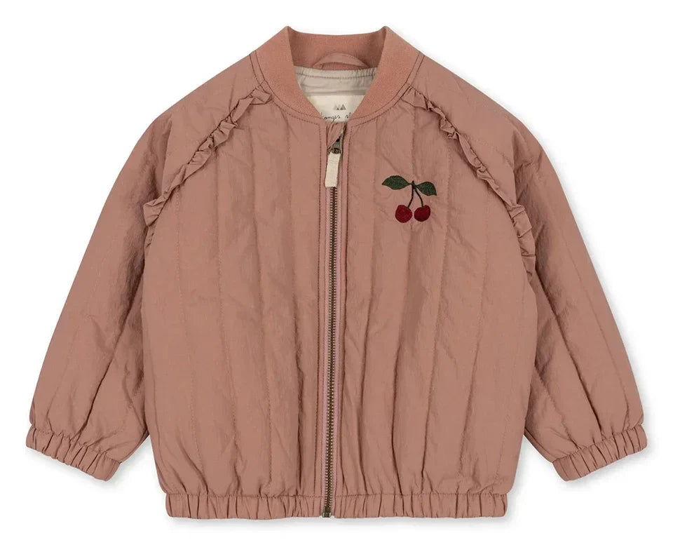 Marque KS Veste d'agneau pour enfants Manteau automne hiver Bébé garçons Coton Vêtements d'extérieur Tout-petits Filles Combinaison de vol Veste Vêtements pour enfants