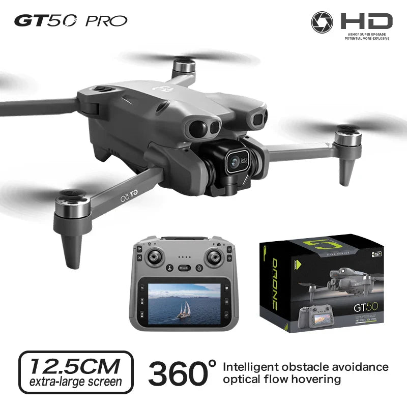 Drone professionnel avec double caméra 4K, drone vidéo, quadrirotor, 360, évitement intelligent d'obstacles, cadeau, nouveau, 2022