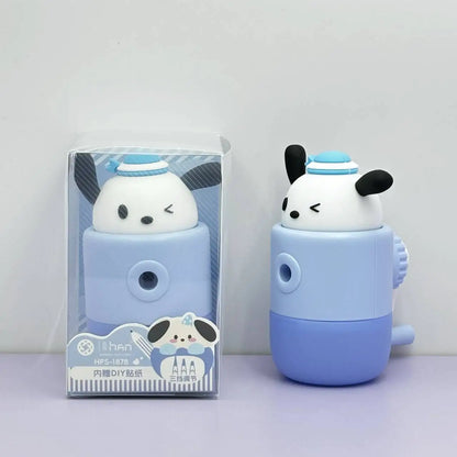 Stitch Pencil Sharpener Manual Crank Style Cute Alien Cartoon Sharpener Fun School Supplies For Back To School Gift