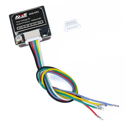 Module GPS AxisFlying M10 avec boussole QMC5883 3.6 V-5.5 V pour drone Freestyle et longue portée RC FPV