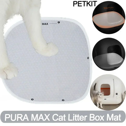 Pour Petkit PURA MAX bac à sable bac à litière pour chat tapis accessoires haute performance trois coussin de prévention convient au coussin de toilette pour chat