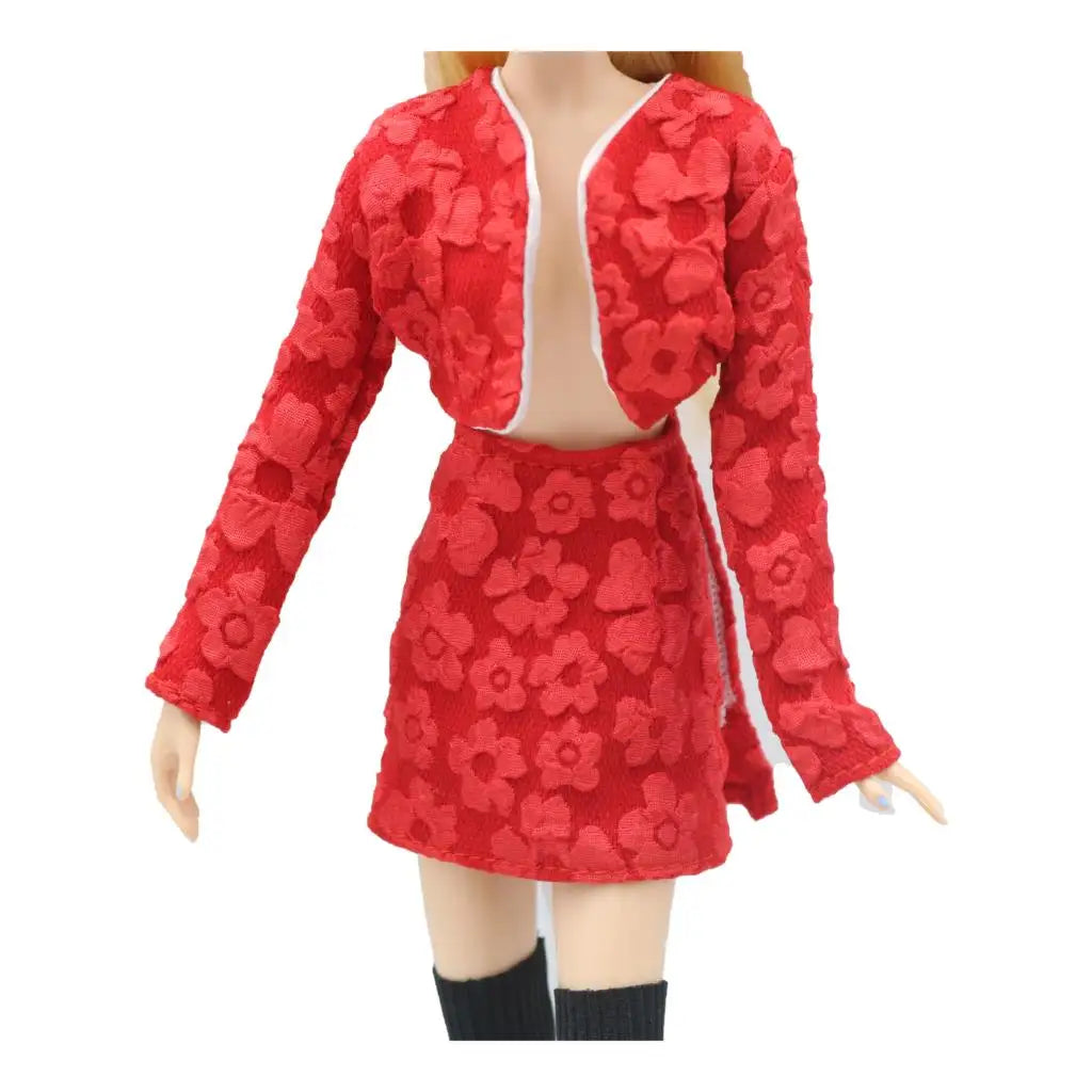 New 30cm 1/6 Doll flower Top Dress Daily Wear Accessories Clothes for Barbies doll