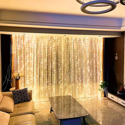 USB LED rideau chaîne lumières avec télécommande chambre vacances mariage anniversaire noël décor LED fée guirlande lampe
