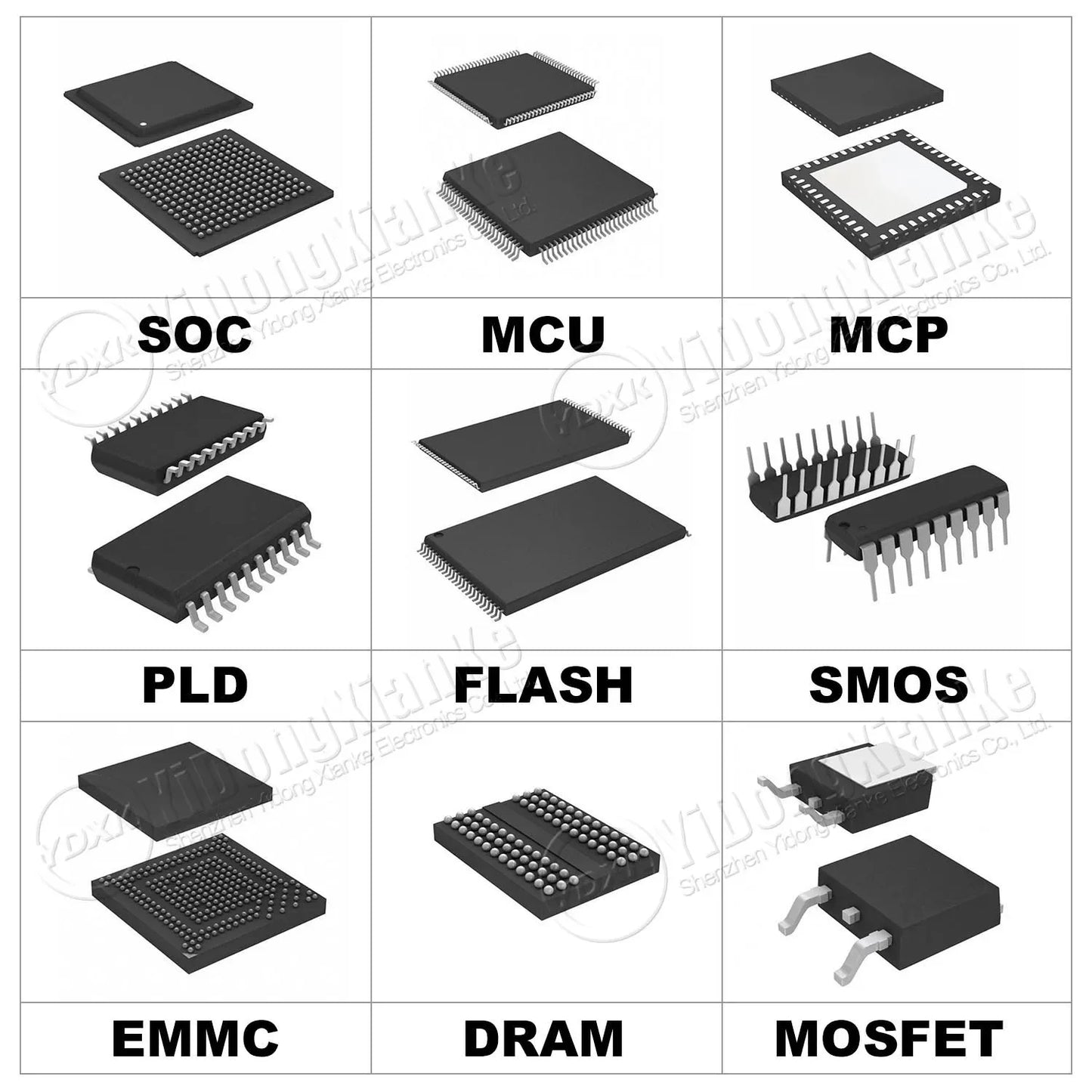 SAF-C164CI-LM QFP80 Composants Électroniques SAB-C1610-LM SAB-C161K-LM SAK-C164CI-8EM SB80L188EB16 SC14480 Nouveau Original SII141CT80