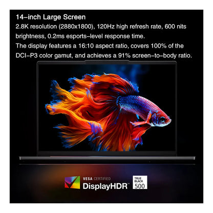 Lenovo Laptop XIAOXIN Pro 14 (IdeaPad Pro 5) 2024 Intel Ultra 5 9 AMD Ryzen R7-8845H 16/32GB 1TB 14" Inch Computer PC Notebook