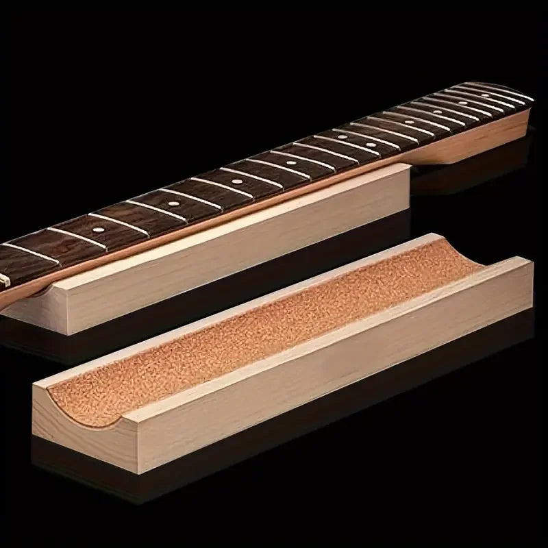 Support de cou pour guitare, Support de repose-cou, Instrument à cordes, oreiller en bois, outil Luthier pour guitares, poste de travail, basse, ukulélé