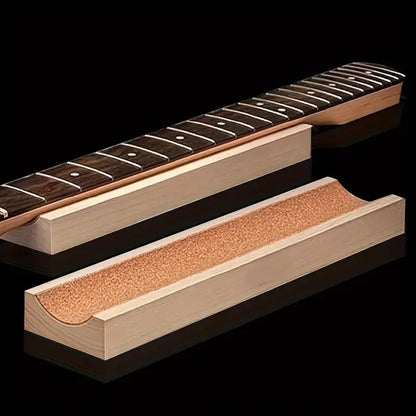 Support de cou pour guitare, Support de repose-cou, Instrument à cordes, oreiller en bois, outil Luthier pour guitares, poste de travail, basse, ukulélé