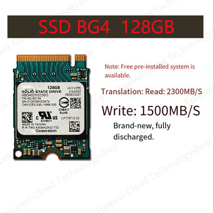 Compatible avec les disques à semi-conducteurs Toshiba GigaMedia BG4 128G 256G 512G 2230 pour ordinateurs portables et ordinateurs de bureau Dell neufs et originaux