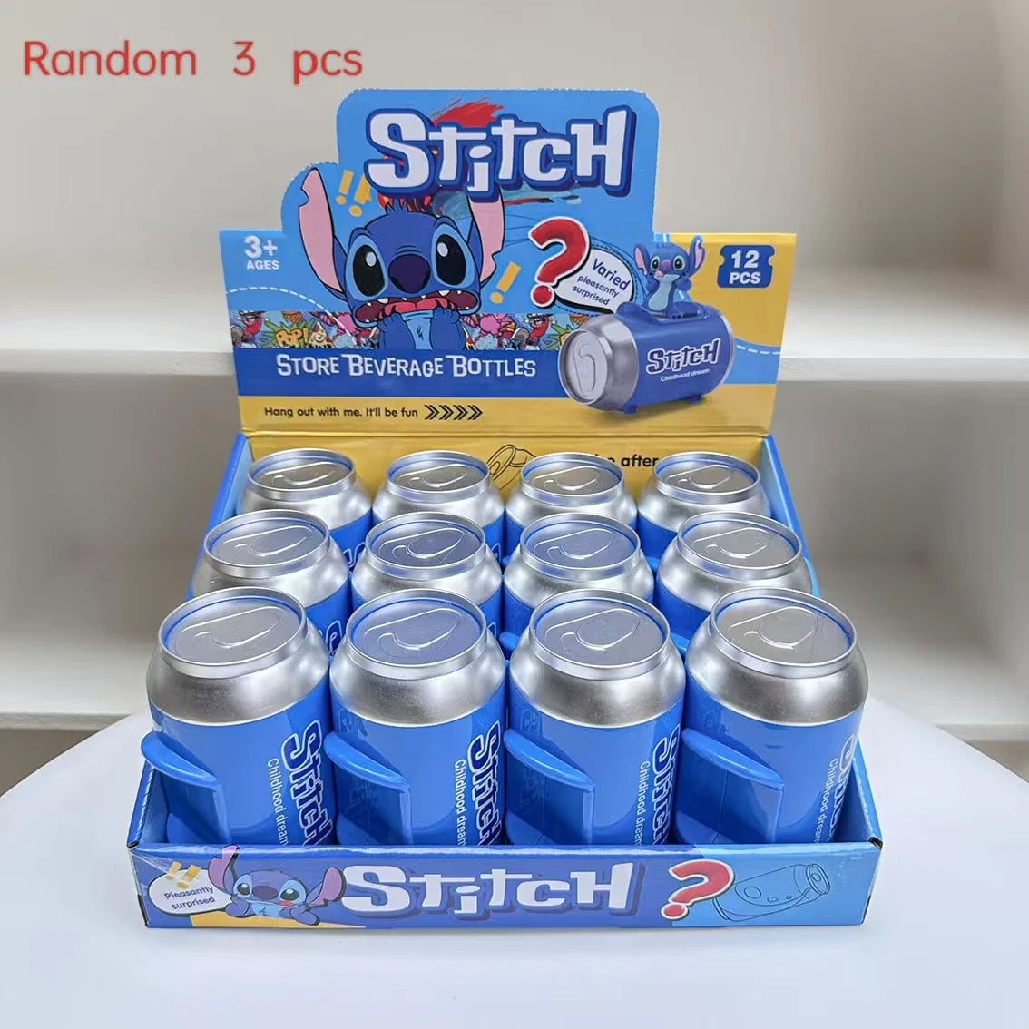 Cute Cartoon Anime Peripheral Stitch Kuromi Doll Blind Box Creative Trendy Play Can Keychain Pendant Blind Box Pendant Toy Gift