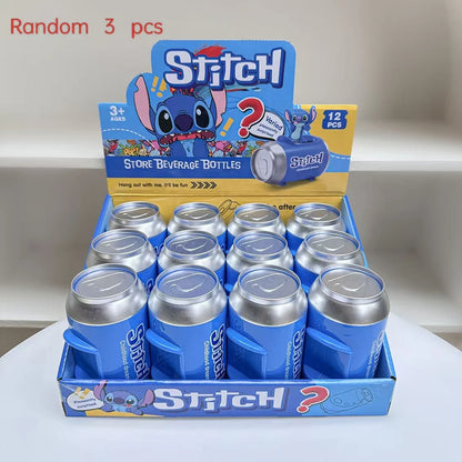 Cute Cartoon Anime Peripheral Stitch Kuromi Doll Blind Box Creative Trendy Play Can Keychain Pendant Blind Box Pendant Toy Gift
