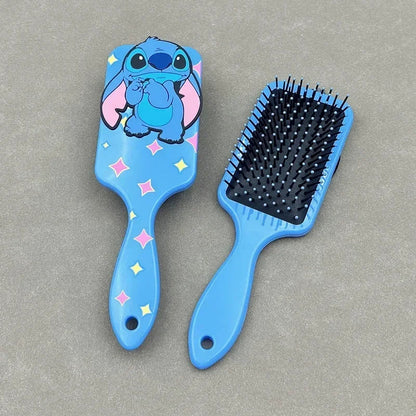 Stitch Air Cushion Combs Cartoon Minnie Mouse Pooh Bear Anime 3D Massage Comb Hair Brush Haircare Hairdressing Tool Girl Gifts