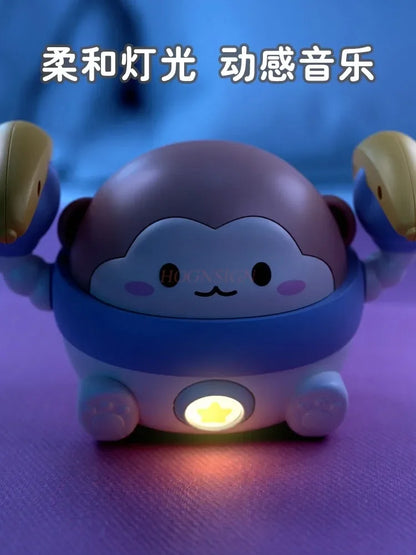 Jouets pour bébés, singes roulants électriques à commande vocale, chant et dansant, bébés âgés de 0 à 11 ans, pratiquant l'élevage des têtes