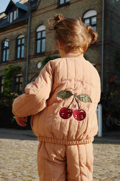Brand KS Children's Lambswool Jacket Coat Autumn Winter Baby Boys Cotton Outerwear Toddler Girls Flight Suit Jacket Kids Clothes