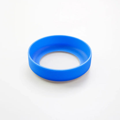 16 Colors 8.0CM Silicone Threaded Cup Bottom Protective Cover Cup Holder 80MM Thermos Cup Base Sleeve Cup Bottom Cover