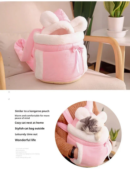 Sac à dos pour animaux de compagnie pour activités de plein air, grande capacité pour chiens de petite et moyenne taille, sac à dos portable pour chats, voyage et randonnée