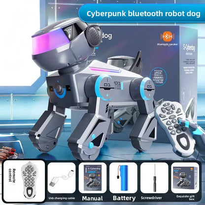 Jouets pour chiens Robot RC-programmation intelligente, Audio Bluetooth, chiot de musique cascadeur interactif Intelligent, jouet cadeau télécommandé