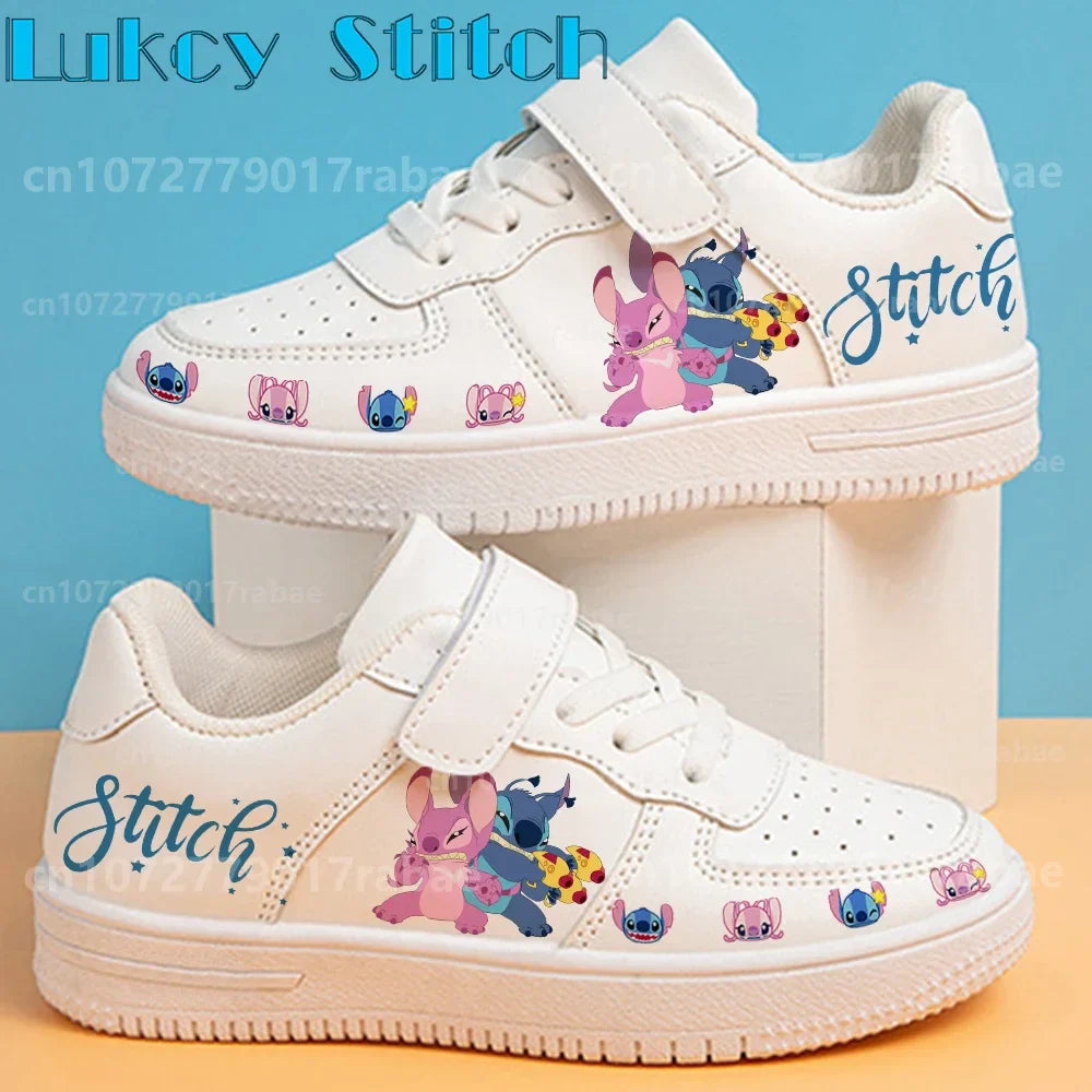 Baskets Lilo Stitch pour enfants, baskets pour enfants, chaussures de sport décontractées pour étudiants, chaussures de basket-ball pour filles et garçons