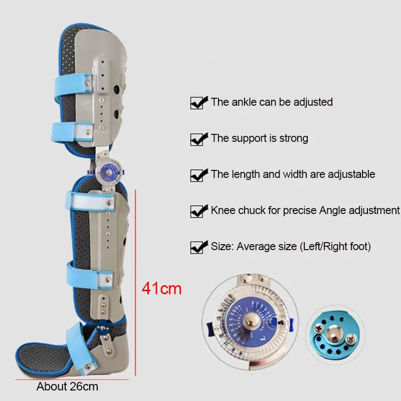 Adjustable knee pads, leg flushing splint, knee joint support, Orth4WD, Ligament Orthosis