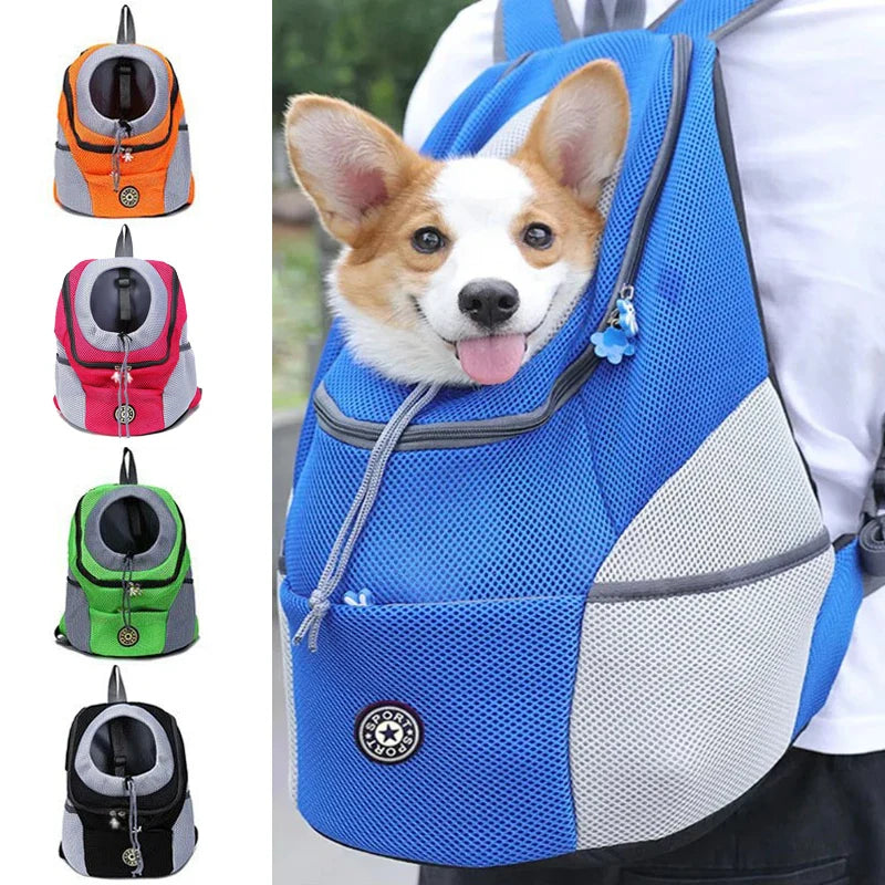 Pet Backpack for Small and Medium Dogs, Pet Carrier Backpack, Breathable Travel, Dog Carrier, Pet Transport Supplies