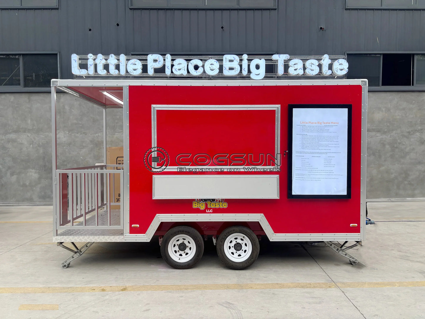 Customized Commercial Food Trucks Concession Food Trailers Street Mobile Food Trucks Fast Food Trailers For Sale USA Europe