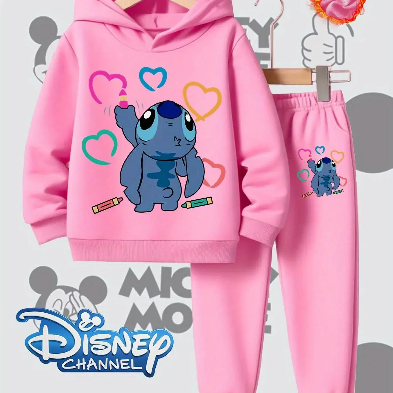 Stitch Drawing Cartoon Print, Hot Selling in Autumn And Winter, Suitable for Both Boys And Girls, a Great Gift