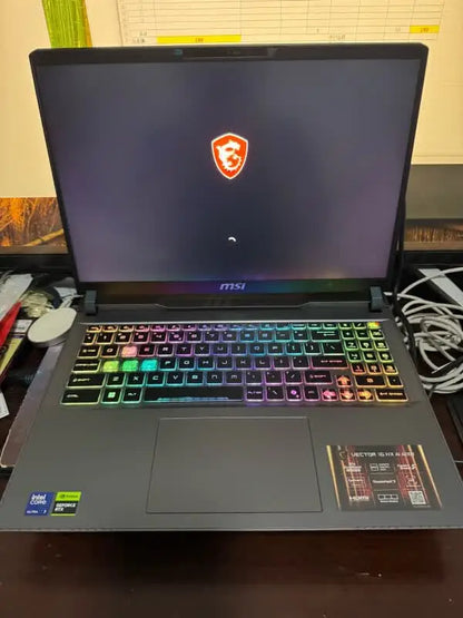 2025 MSI Vector 16 HX AI Gaming Laptop 16 Inch 2.5K 240Hz IPS Screen Notebook Ultra 9-275HX 64GB 4TB RTX5080 Netbook Computer PC