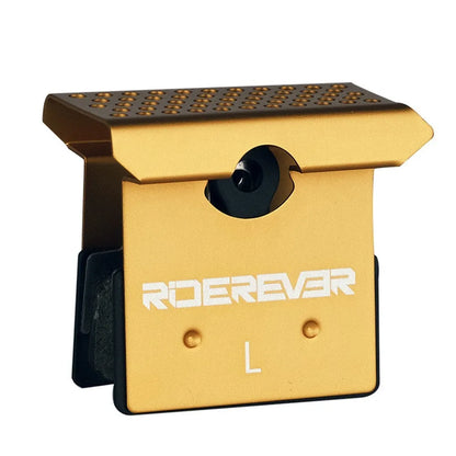 RIDEREVER-Plaquettes de frein à disque de vélo de route, coussretours semi-métallique, performance longue durée, refroidissement anti-poussière pour le cyclisme WinterMANO XcrucTRM9100