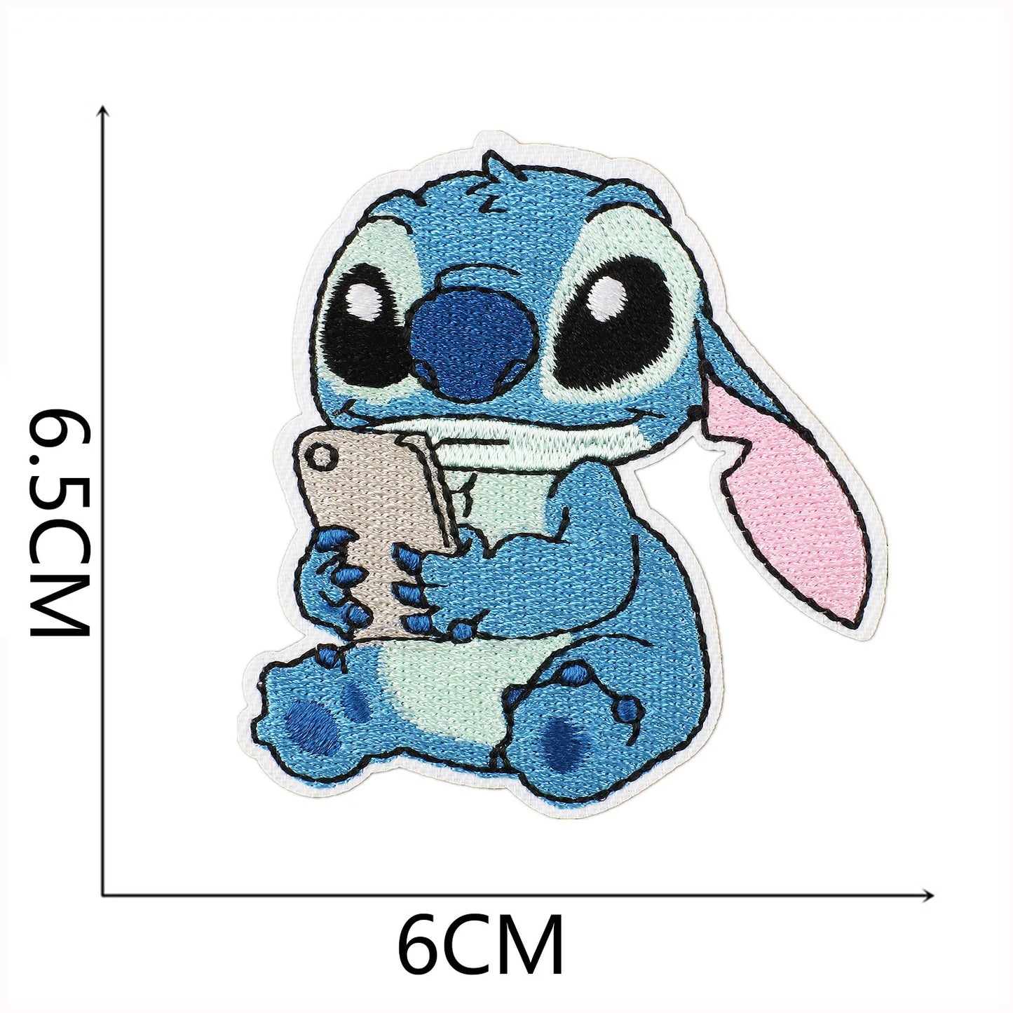 Cartoon Cute Anime Stitch Iron on Patches for Clothing T-shirt Bag Shose Stitch Patch Garment Stickers Embroidery Cloth Sticker