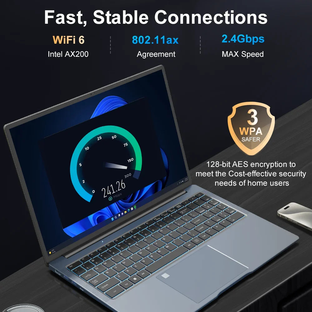 Laptops 16" 2.5K 165Hz Intel Core i9-12900HK WiFi 6 32GB RAM  1TB SSD Laptop Windows 11 Notebook Office Computer