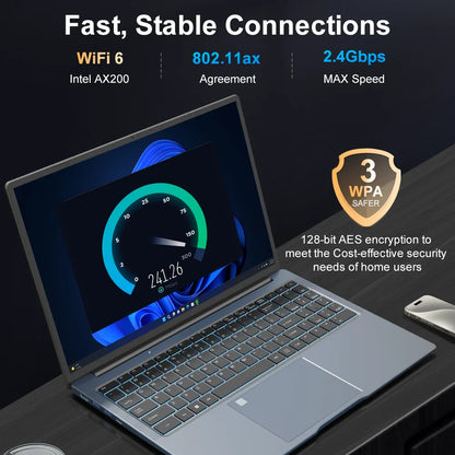 Laptops 16" 2.5K 165Hz Intel Core i9-12900HK WiFi 6 32GB RAM  1TB SSD Laptop Windows 11 Notebook Office Computer