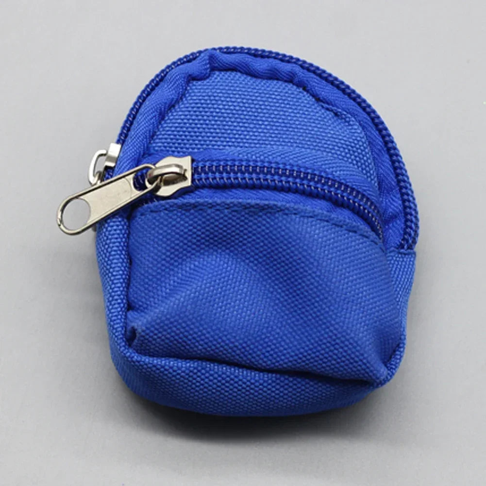 Labubu Doll Canvas Backpack Simulation Pet Bag for 15/17cm Dolls Cute Doll Accessories