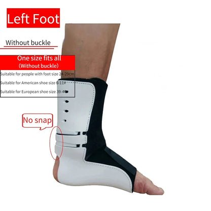 Attelle de pied réglable, orthèse de rinçage, partenaires articulaires, bandes de protection, soutien sportif, hémiplégie, équipement génital