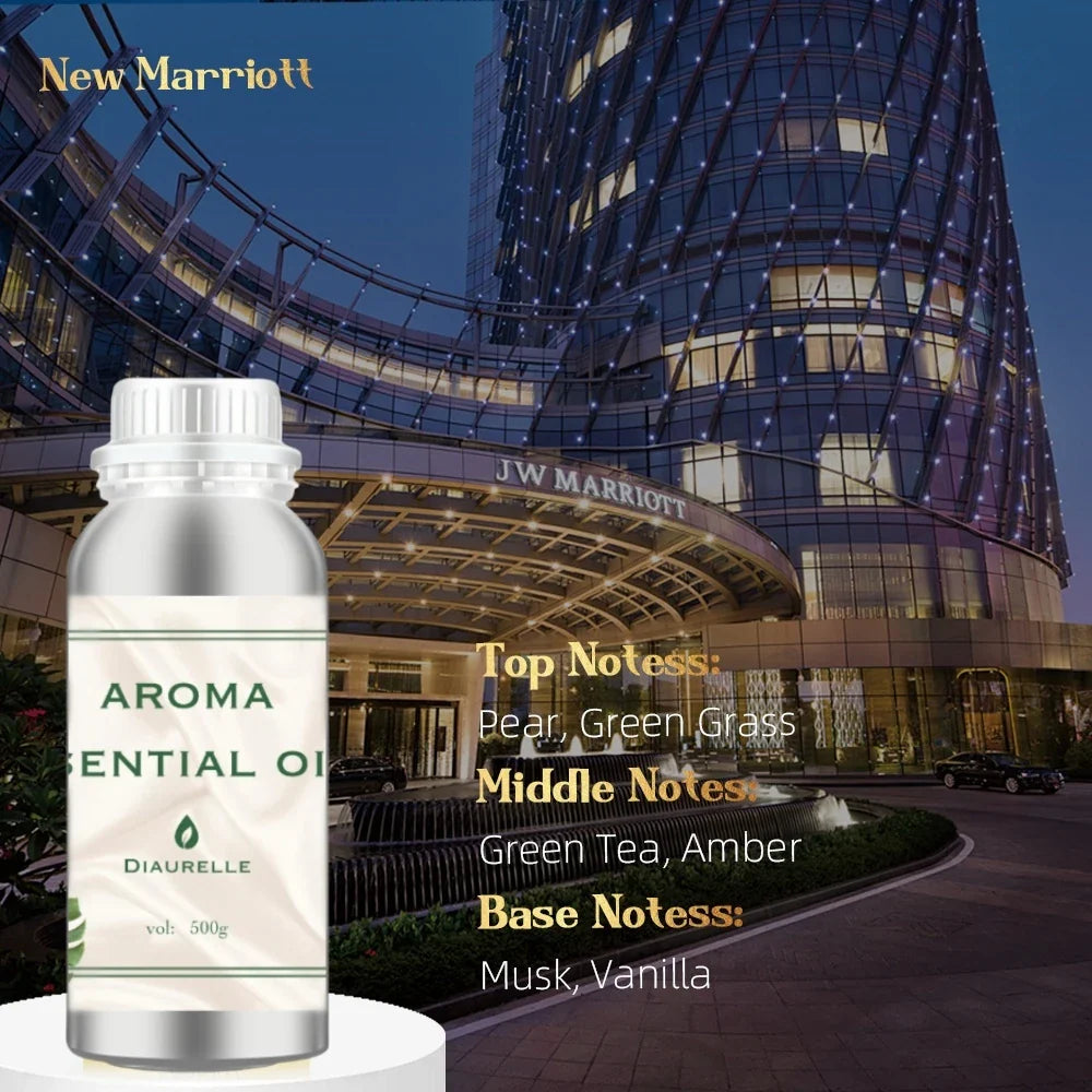 500ML Hotel Aromatic Oils Home Fragrance Electric Air Freshener Aromatherapy Pure Natural Aroma Diffuser Essential Oils
