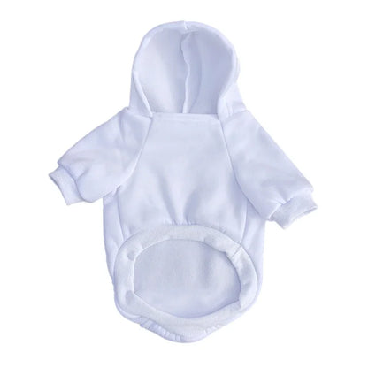 Dog Clothes Spring Autumn Winter Small Medium Puppy York French Bulldog Chihuahua Maltese Fleece Lining Pet Hoodies