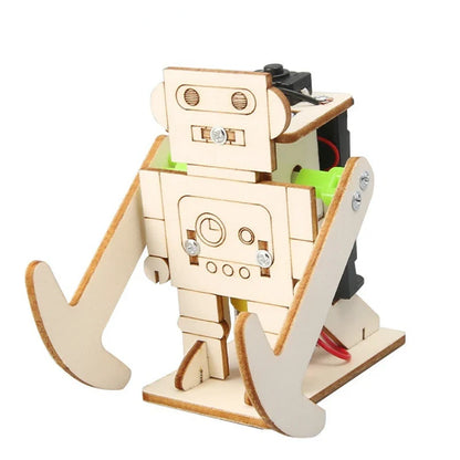 Robot de marche à assembler, Science et technologie, petite production, Puzzle, expérience, matériaux de jouets