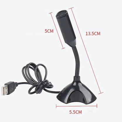Microphone USB réglable professionnel de haute qualité pour ordinateur portable et ordinateur Studio chant jeu Streaming Mikrofon support micro