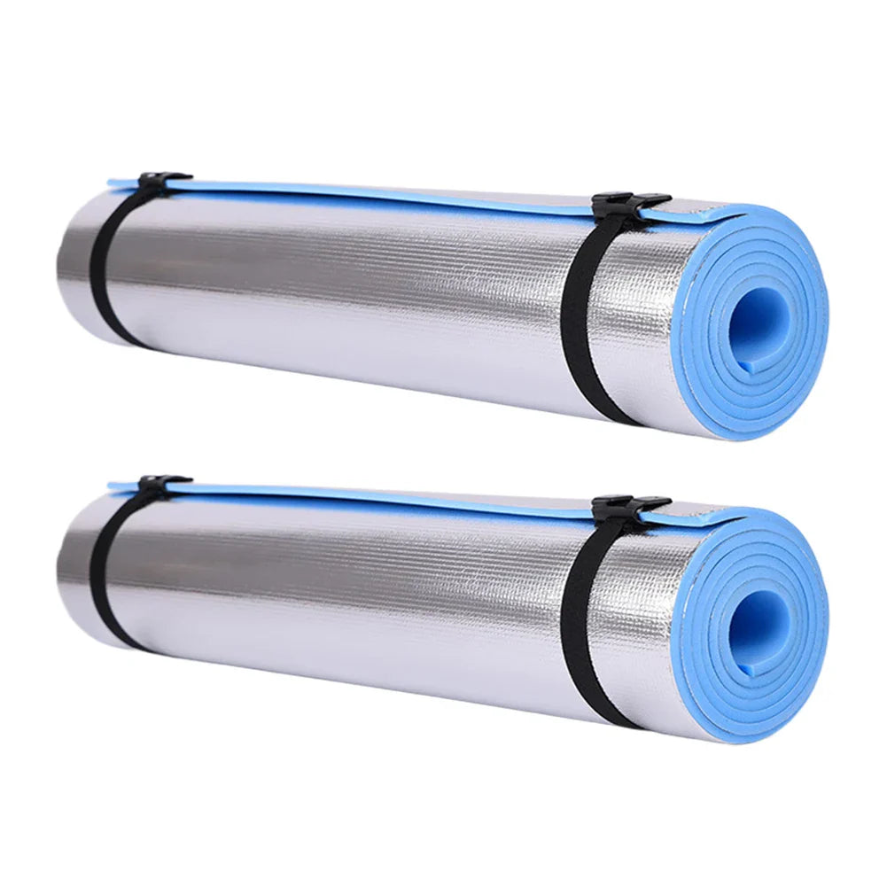 Tapis de yoga imperméable, tapis de yoga résistant à l'humidité, tapis de pique-nique de camping épaissi, multifonction portable pour exercices de fitness