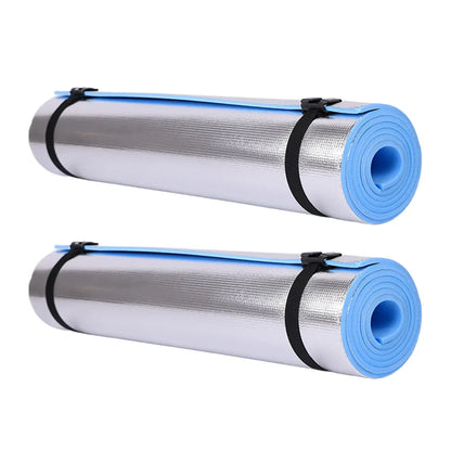 Tapis de yoga imperméable, tapis de yoga résistant à l'humidité, tapis de pique-nique de camping épaissi, multifonction portable pour exercices de fitness