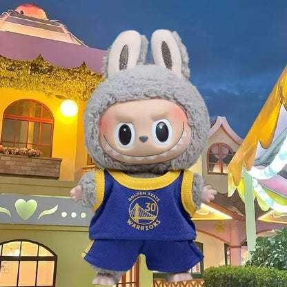 Vente uniquement Vêtements 17cm Première Deuxième Génération Labubu Vêtements de Basket Mignon Poupée Décoration Fait Main Vêtements de Poupée Cadeau