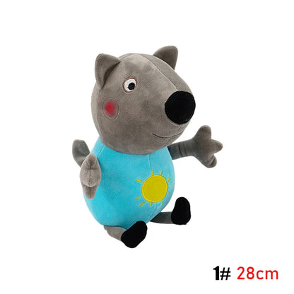 28Cm Peppa Pig Plush Toy Peppa Forever Friends Bigger Edmund Elephant Pedro Pony Suzy Sheep Zoe Zebra Room Kids Birthday Gift