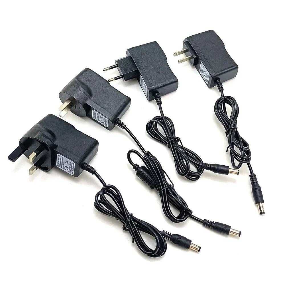 Adaptateur d'alimentation pour pédale de guitare, 9V DC 1A, anneau magnétique à faible bruit, prise US EU UK AU, 3 voies, 4 voies, 5 voies, 6 voies, 8 voies