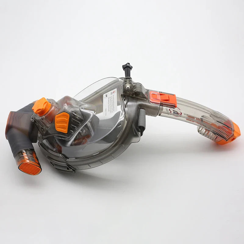 Nouveau masque de plongée sous-marine complet masque de plongée sous-marine pour adulte lunettes Anti-buée sous-marine vue large masque de natation Transparent pliable
