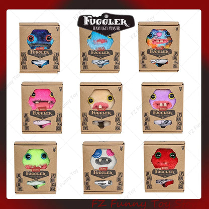 100% juguete de peluche Original, divertidos dientes feos, monstruos para bebés, muñecos suaves y bonitos, regalos