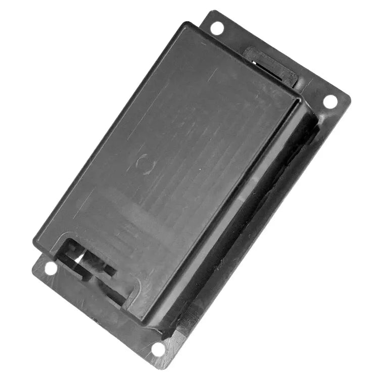 Boîte de batterie 9V pour guitare électrique basse et micro actif avec connecteur, boîte de support de batterie 72.5x38.3mm, partie musicale en plastique 1 pièce